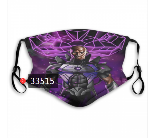 2021 NBA Los Angeles Lakers #24 kobe bryant 33515 Dust mask with filter